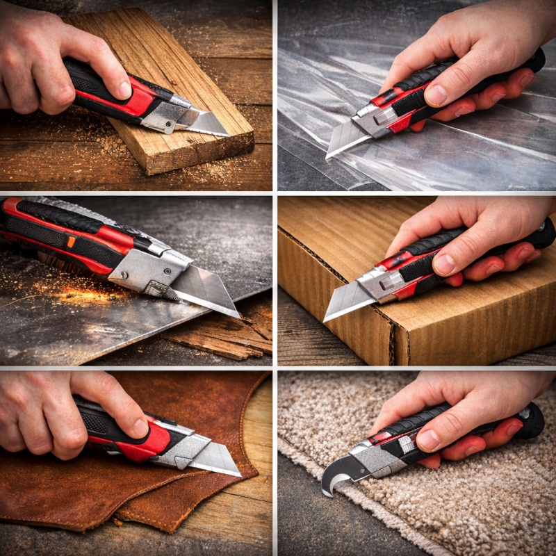 How to Select the Best Utility Knife for Different Cutting Tasks