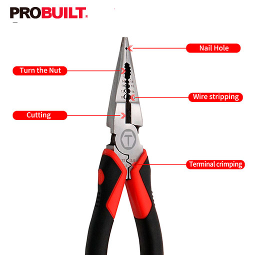 Multi-purpose needle-nose pliers