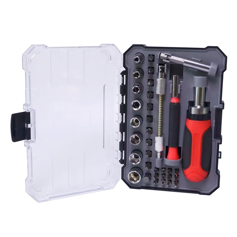 35 Pcs Ratchet Driver Precision Screwdriver Bits Tool Set