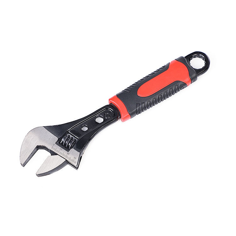 Plastic Handle Adjustable Wrench
